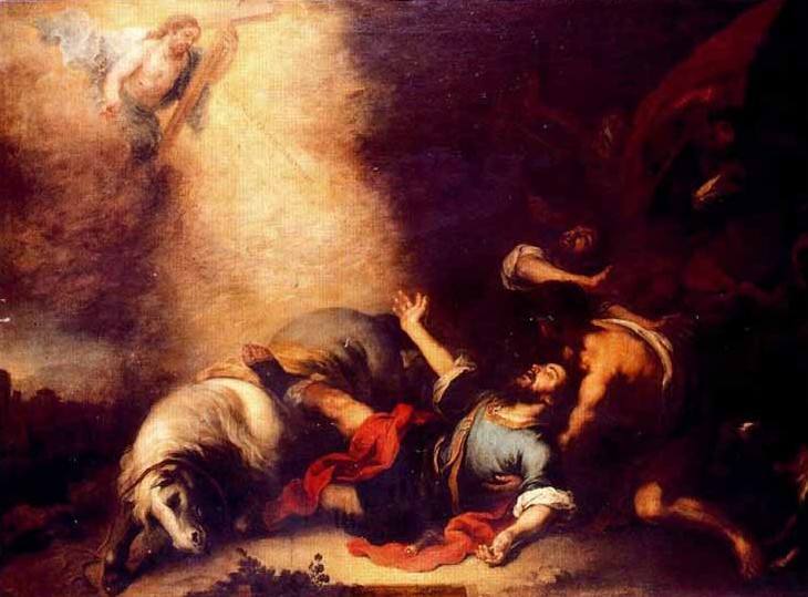 Bartolomé Esteban Murillo: Szent Pál megtérése, Prado Múzeum, Madrid