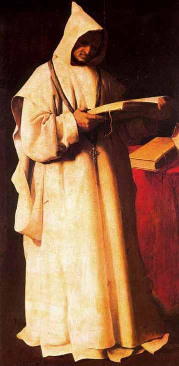Francisco de Zurbarán: Szent Anzelm, XVII. sz.