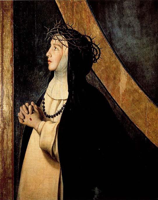 Fray Juan Bautista Maino: Sziénai Szent Katalin, XVII. sz. Villanovai Múzeum
