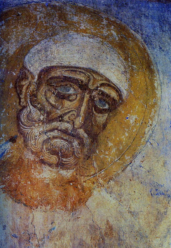 Alexandriai Szent Cirill püspök - részlet, 1189, Novgorod, Arkangyali Üdvözlet temploma