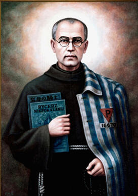 Szent Maximilián Mária Kolbe, áldozópap és vértanú (1894-1941)