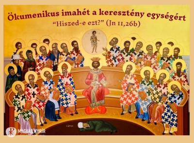 Ökumenikus imahét plakát - 2025 Ökumenikus imahét plakát - 2025